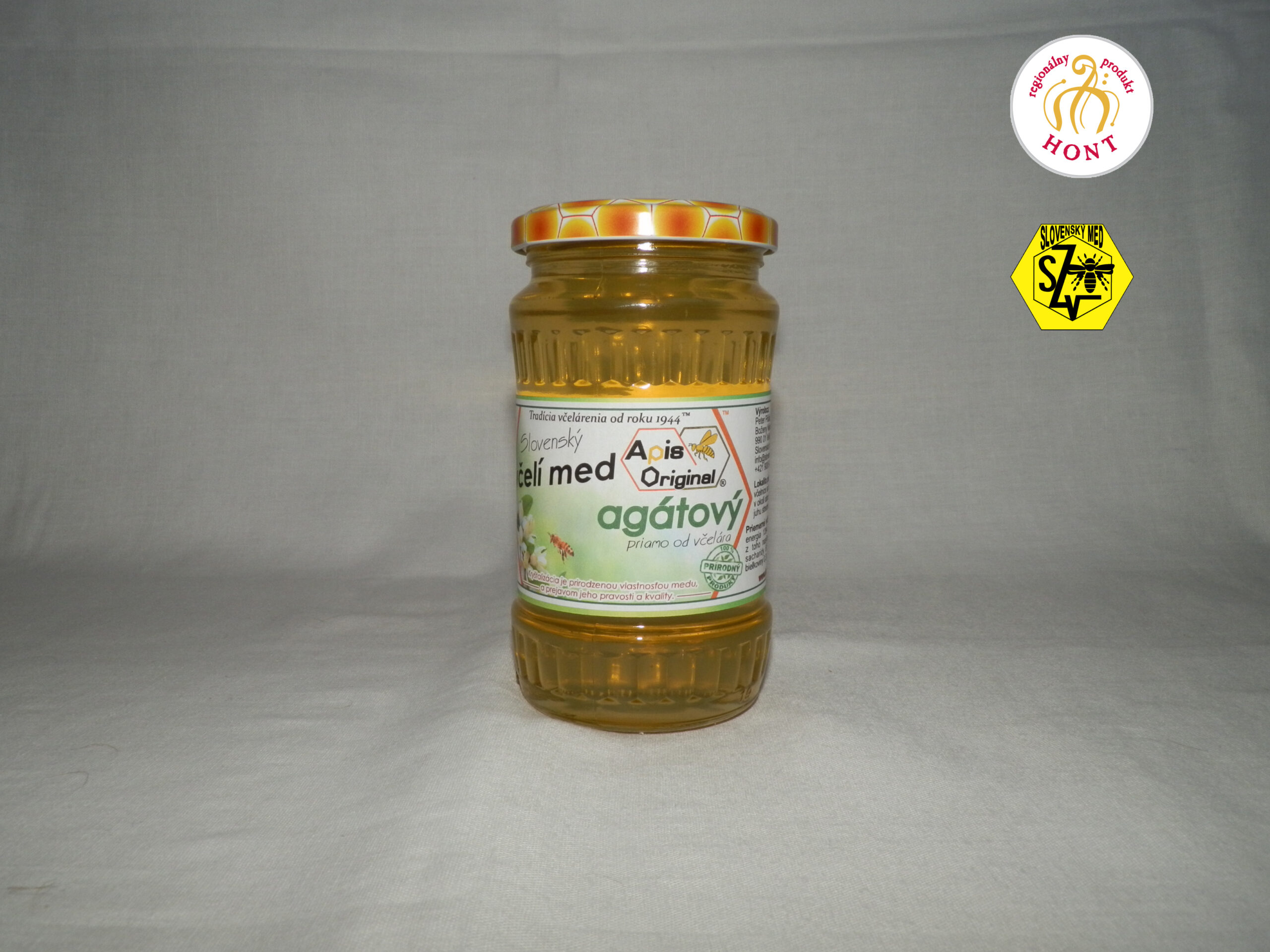 agatovy-vceli-med-500g-skleneny-pohar